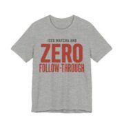 Iced Matcha And Zero Follow-Through Shirt in Athletic Heather