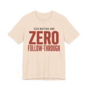 Iced Matcha And Zero Follow-Through Shirt in Soft Cream