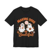 Making Dogs Boolyful Ghost Groomer T-Shirt in Black