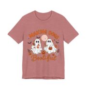 Making Dogs Boolyful Ghost Groomer T-Shirt in Heather Mauve