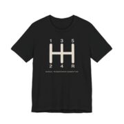 Manual Transmission Generation Shirt - Retro Car Guy Gift in Black