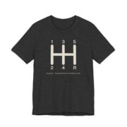 Manual Transmission Generation Shirt - Retro Car Guy Gift in Dark Grey Heather