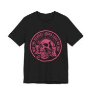 May The Bridges I Burn Light My Way Skull T-Shirt in Black