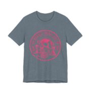 May The Bridges I Burn Light My Way Skull T-Shirt in Heather Slate