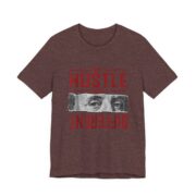 My Hustle Looks Different Money T-Shirt in Heather Maroon