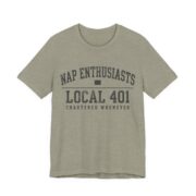 Nap Enthusiasts Local 401 Shirt - Funny Napping Gift Tee in Heather Stone