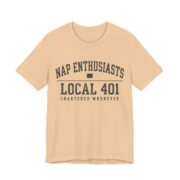 Nap Enthusiasts Local 401 Shirt - Funny Napping Gift Tee in Sand Dune