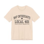 Nap Enthusiasts Local 401 Shirt - Funny Napping Gift Tee in Soft Cream