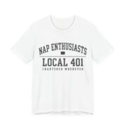 Nap Enthusiasts Local 401 Shirt - Funny Napping Gift Tee in White