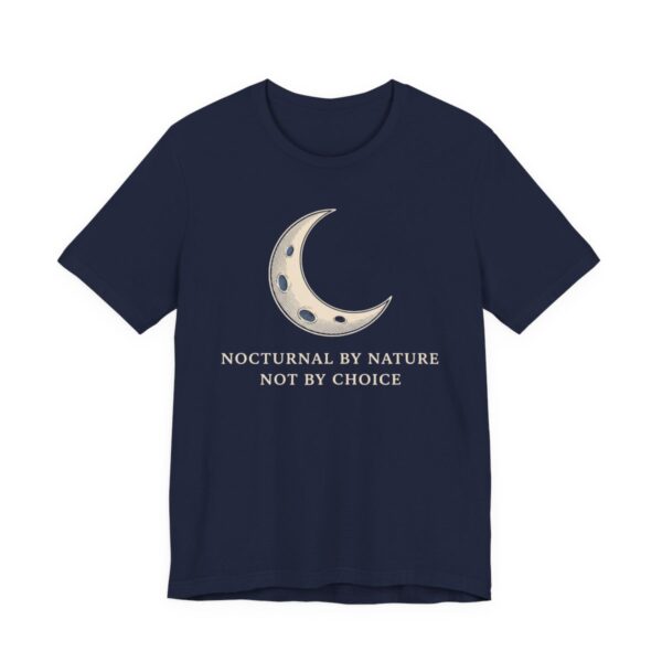 Nocturnal By Nature Not By Choice Shirt in Navy