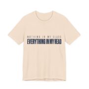 Nothing In My Glass Everything In My Head Shirt in Soft Cream