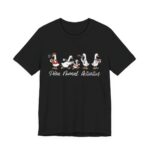 Para Normal Activities Funny Duck Pun T-Shirt in Black