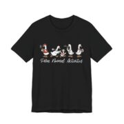 Para Normal Activities Funny Duck Pun T-Shirt in Black