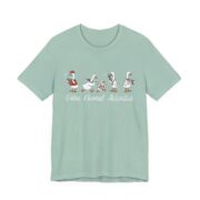Para Normal Activities Funny Duck Pun T-Shirt in Dusty Blue
