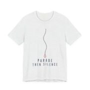Parade, Then Silence Shirt - Funny Thanksgiving Tee in Ash