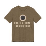 Photo Attempt Number Nine Shirt - Funny Christmas Tee in Heather Olive