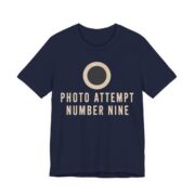 Photo Attempt Number Nine Shirt - Funny Christmas Tee in Navy