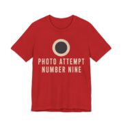 Photo Attempt Number Nine Shirt - Funny Christmas Tee in Red