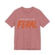Present Opening Technique Feral Shirt - Funny Christmas Tee in Heather Mauve