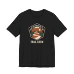 Procrastination Peak Trail Crew Tee - Funny Hiking Parody Shirt in Black