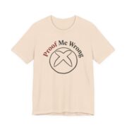 Proof Me Wrong Shirt - Funny Graphic Tee in Soft Cream