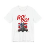 Ro Ro Norwegian Viking Ship T-Shirt in White