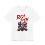 Ro Ro Norwegian Viking Ship T-Shirt in White