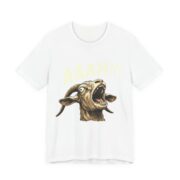Screaming Goat Aaah Funny T-Shirt in White