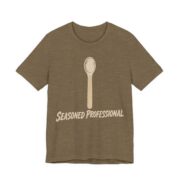 Seasoned Professional Shirt - Funny Thanksgiving Tee in Heather Olive