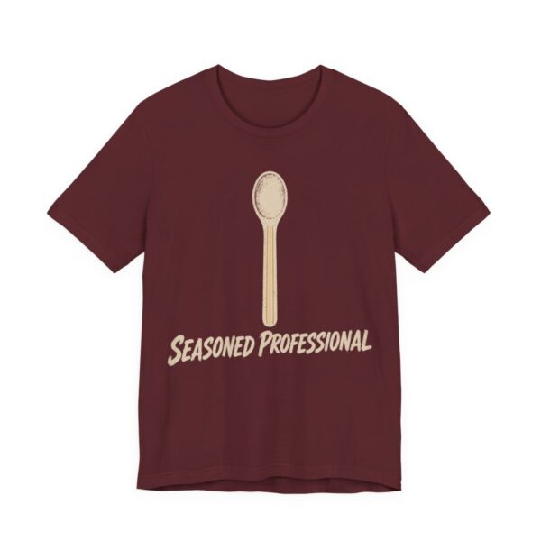 Seasoned Professional Shirt - Funny Thanksgiving Tee in Maroon