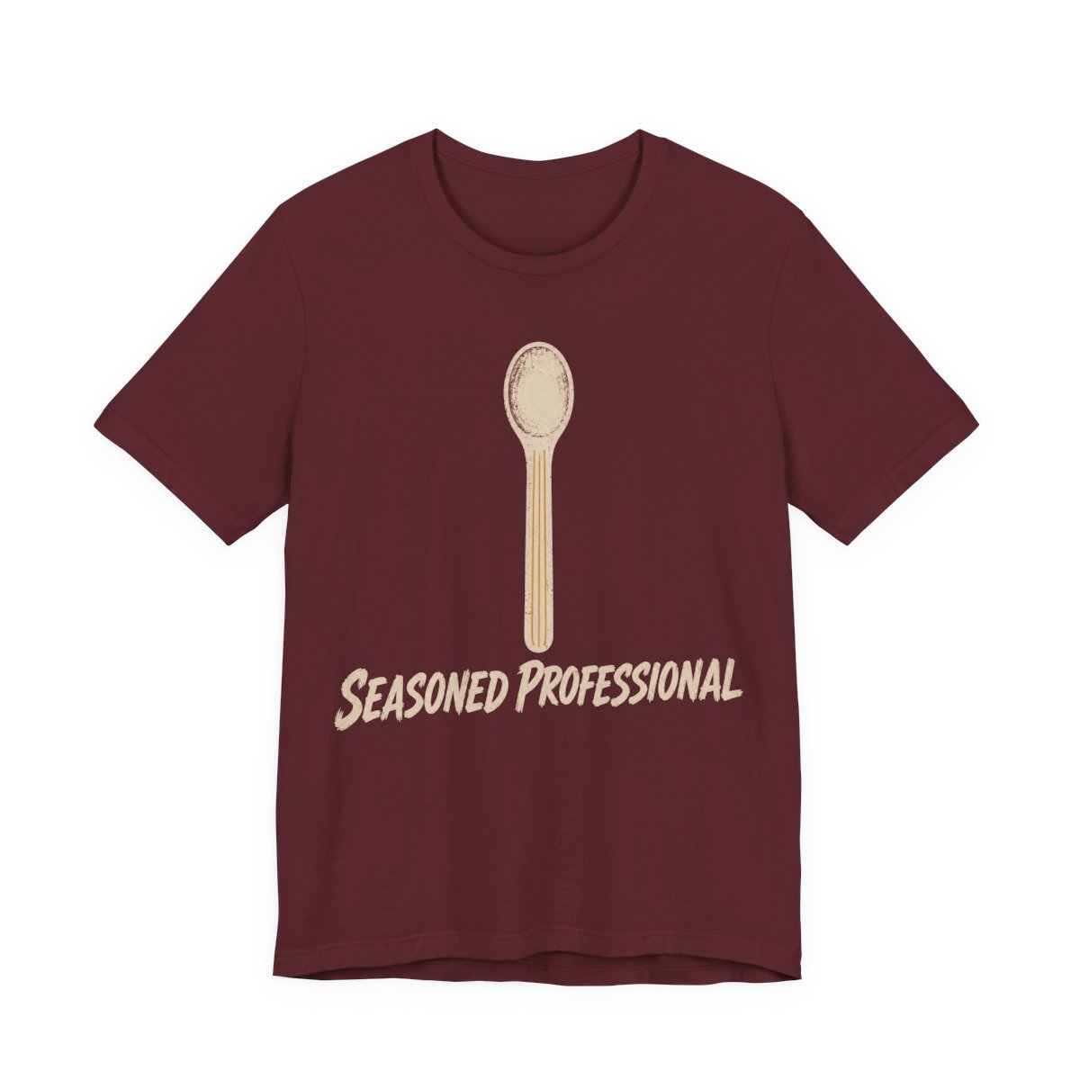 Seasoned Professional Shirt - Funny Thanksgiving Tee in Maroon