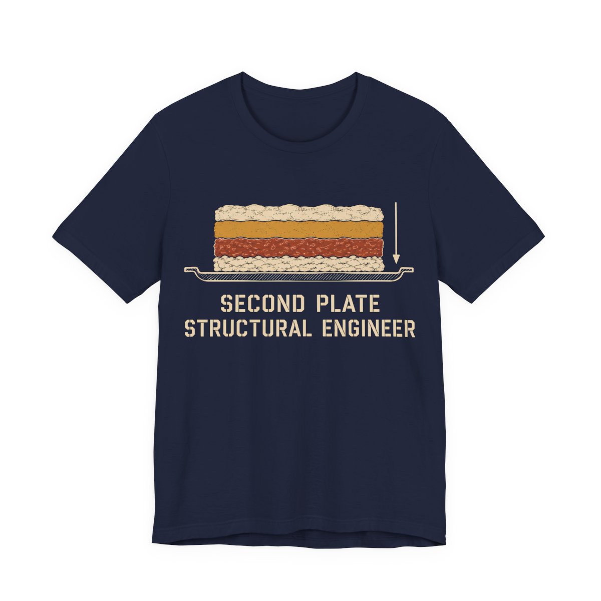 Second Plate Structural Engineer Shirt in Navy
