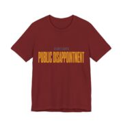 Secret Santa, Public Disappointment Shirt - Funny Gift Tee in Cardinal