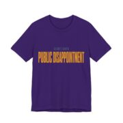 Secret Santa, Public Disappointment Shirt - Funny Gift Tee in Team Purple