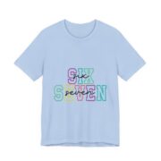 Six Seven Funny Meme T-Shirt in Baby Blue