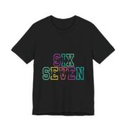 Six Seven Funny Meme T-Shirt in Black