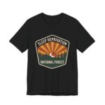 Sleep Deprivation National Forest Shirt - Funny Tired Parent in Black