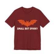Small But Spooky Shirt - Funny Halloween Tee in Cardinal