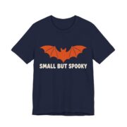 Small But Spooky Shirt - Funny Halloween Tee in Navy