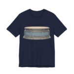 Snow Globe Personality Shirt - Funny Christmas Tee in Navy