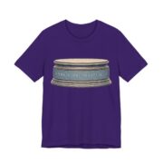 Snow Globe Personality Shirt - Funny Christmas Tee in Team Purple