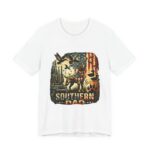Southern Dad Duck Hunting Camo T-Shirt in White