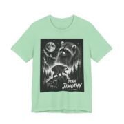 Team Jimothy Raccoon Moonlit Forest T-Shirt in Mint