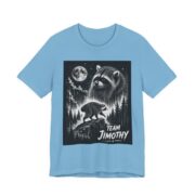 Team Jimothy Raccoon Moonlit Forest T-Shirt in Ocean Blue