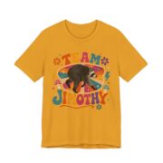 Team Jimothy Retro Groovy Raccoon T-Shirt in Mustard