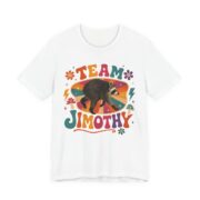 Team Jimothy Retro Groovy Raccoon T-Shirt in White