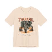 Thankful For Every Moment Hunting T-Shirt in Soft Cream