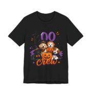 The Boo Crew Halloween Dogs T-Shirt in Black