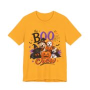 The Boo Crew Halloween Dogs T-Shirt in Gold