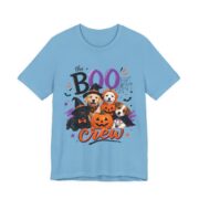 The Boo Crew Halloween Dogs T-Shirt in Ocean Blue